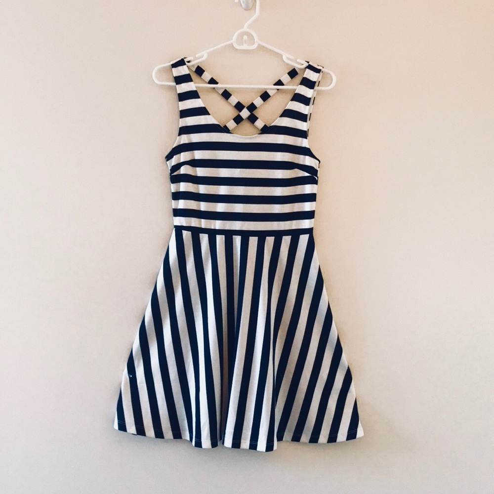 💙 Striped Blue Dress 💙